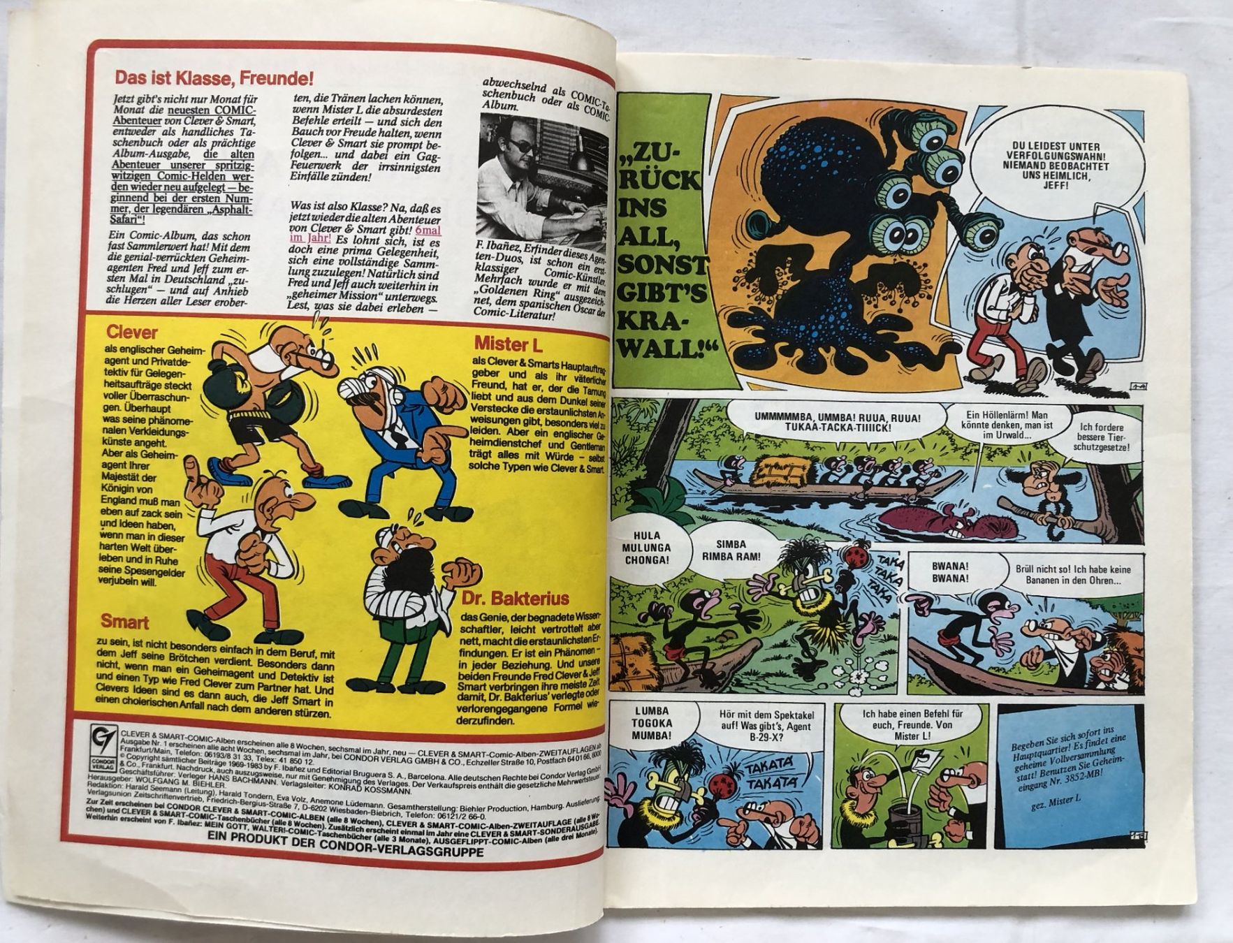 Comics: CLEVER & SMART - Nr.21 - 2.Auflage – Gebraucht aus Schaffhausen von durruti 2
