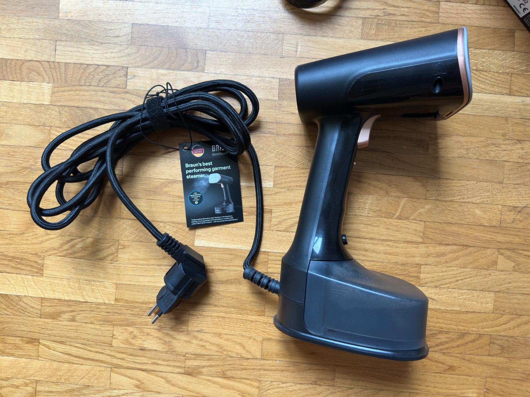 Braun Bügeleisen: Dampfglätter Braun QuickStyle 7 – Neu und originalverpackt aus Lausanne von brixton 1