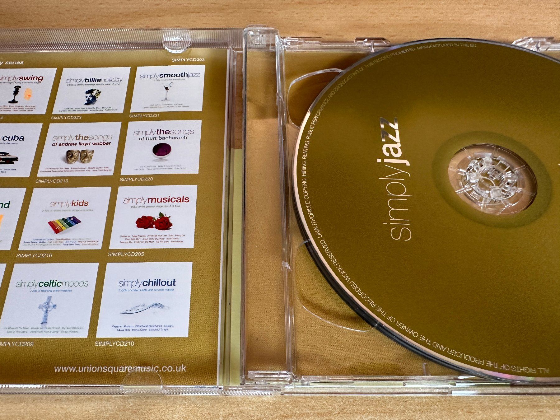 CDs: Various – Simply Jazz - 2 CD – Gebraucht aus Rikon im Tösstal von Alpenmutz 2