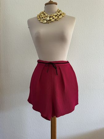 Shorts Maje Taille 36 / rose fuschia 