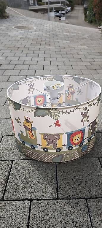 Paralumi: Lampenschirm Kinderzimmer mit Tieren E27 – Usato da Münchenstein venduto da Loron