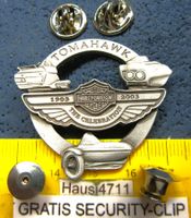 HD 2NÄGEL PIN HARLEY-DAVIDSON 100Y CELEBRATION "TOMAHAWK" US