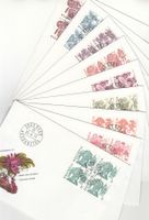 SBK 594 - 602 im 4er-Block FDC