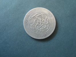 Egyipten  5 Piastre  1929 silber