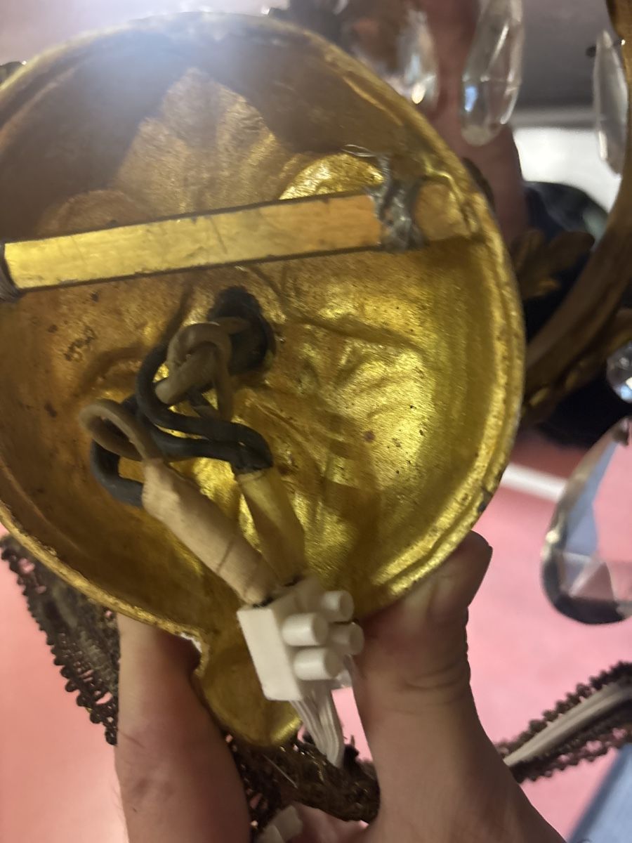 Lampade: Kristallwandlampe  – Usato da Kriens venduto da Wundertuete17 4