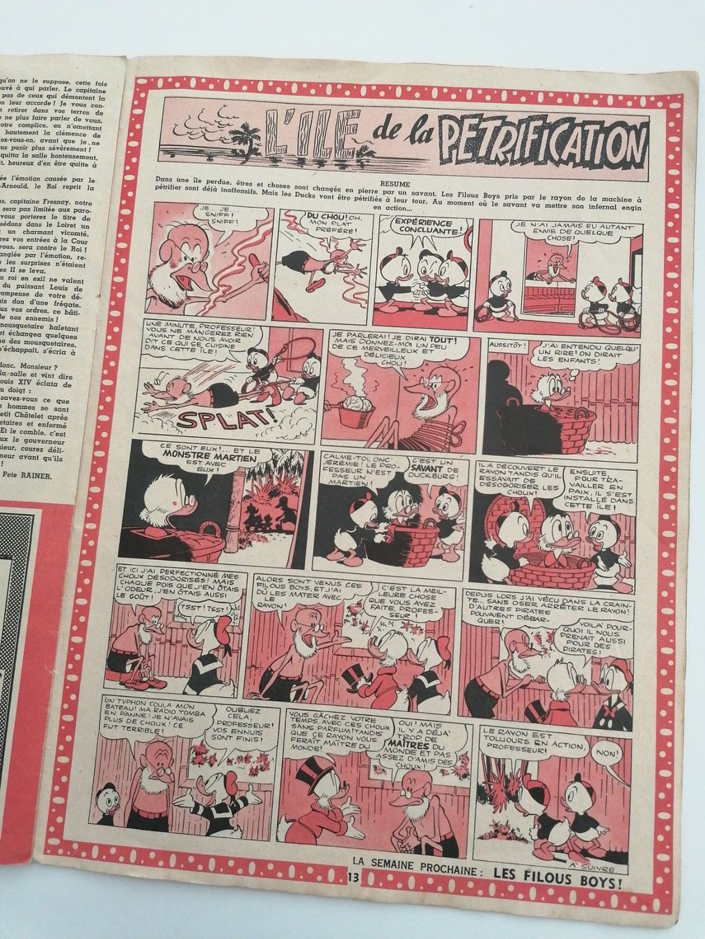 Fumetti: BD 1956  Mickey Walt Disney – Usato da Chezard St-Martin venduto da Loucail 2