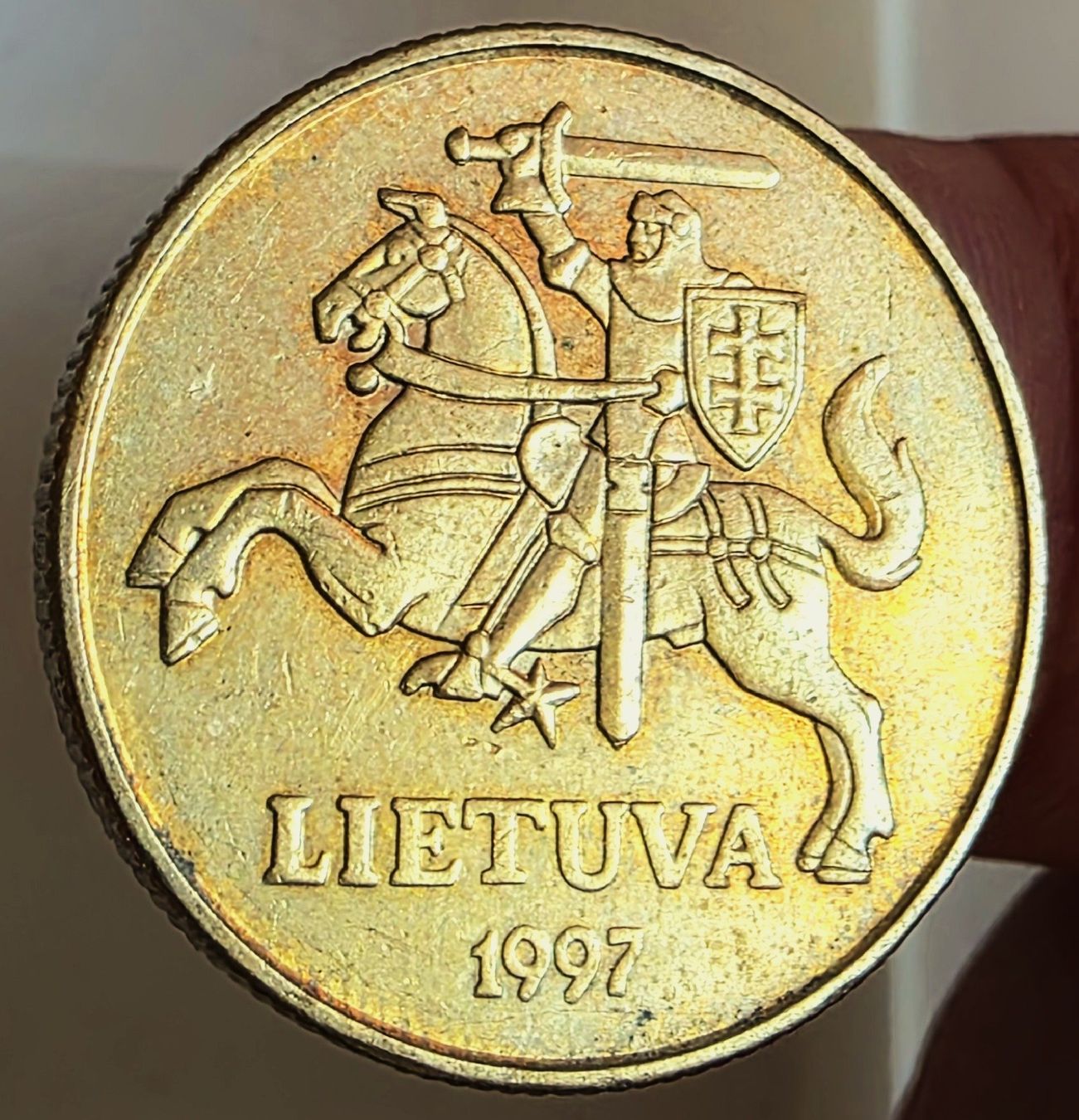 Alle Münzen: LITAUEN 50 CENTU 1997 – Gebraucht aus Winterthur von Creso70