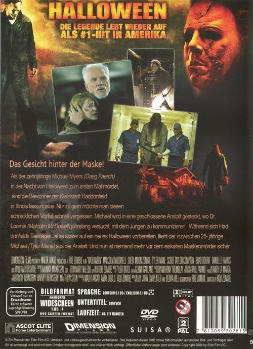 Tutti i DVDs: Halloween: Unrated Director's Cut – Nuovo (secondo la descrizione) da Volketswil venduto da Fraese1 1