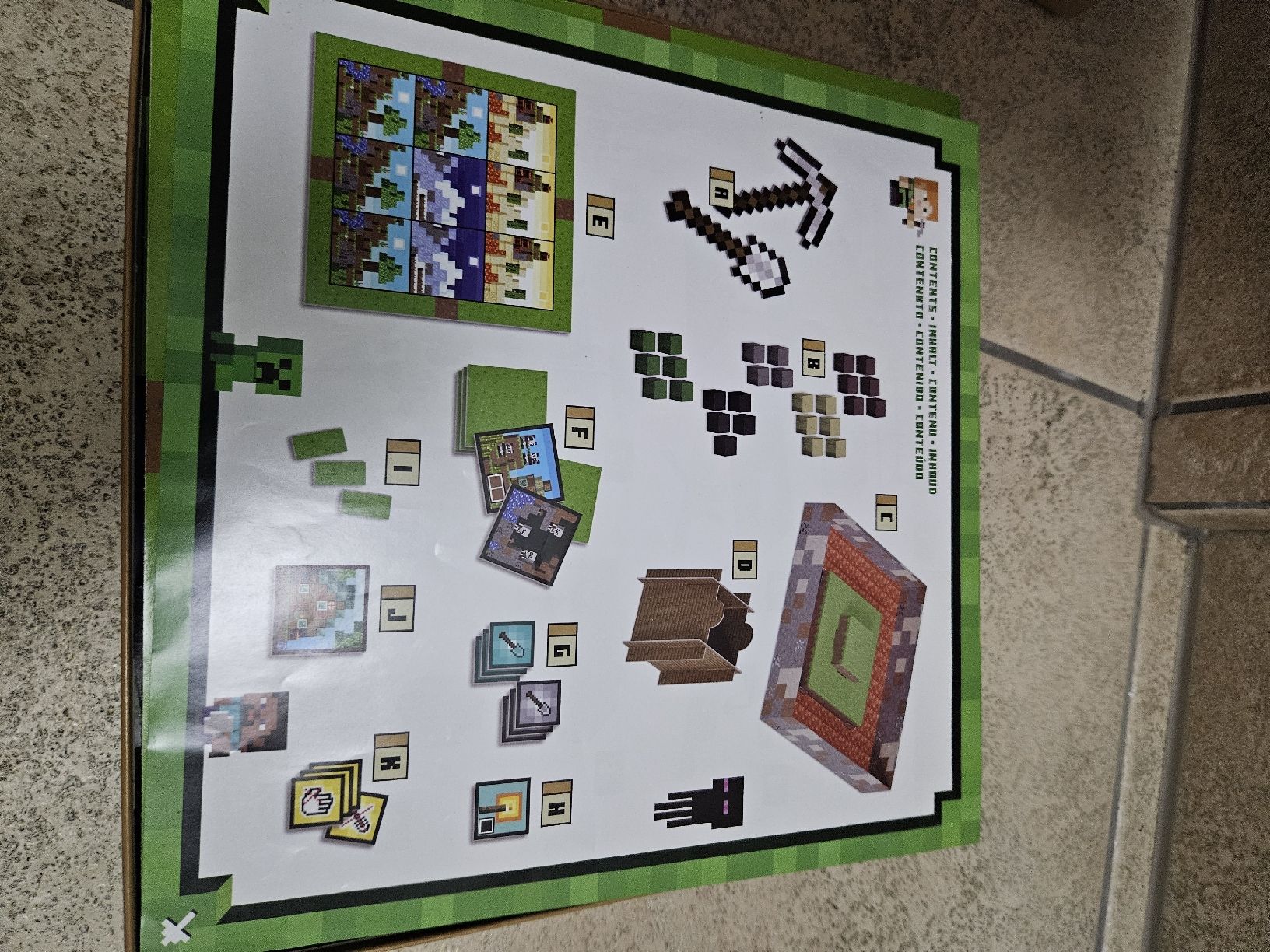 Giocattoli: Minecraft Builders & Biomes Junior - Brettspiel, – Usato da Tuggen venduto da Alxxxn2 1
