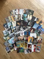 Diverse Sammlung von Kunstpostkarten