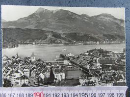 LUZERN MIT RIGI LUFTBILD LU AK