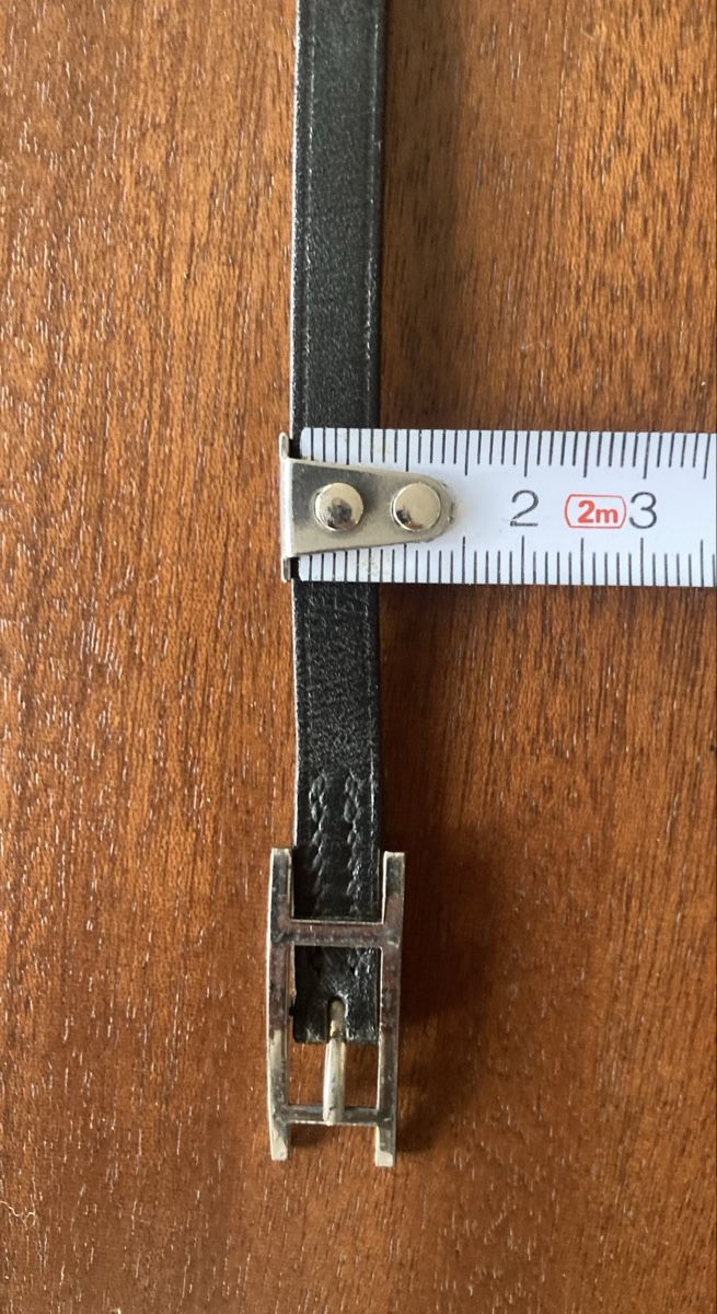 Hermès Bracciali & Braccialetti: Original Hermès Paris Hapi Armband schwarz – Usato da Zürich venduto da mainau16 7