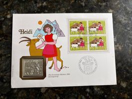 Münzbrief Heidi