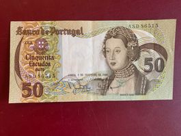 PORTUGAL - 50 Escudos 1 Fevereiro 1980 - Infanta D. MARIA