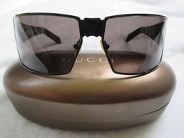 John Richmond - Herren Vintage Sonnenbrille mit Gucci Etui