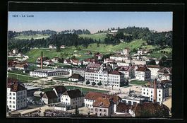 Le Locle, Ortsansicht aus der Vogelschau
