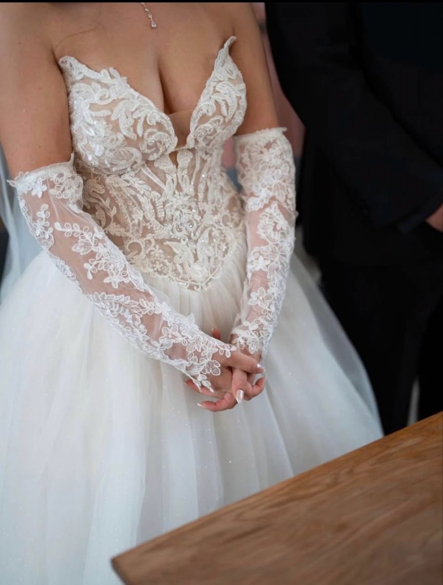 Vestiti: Diane Legrand Designer Hochzeitskleid – Nuovo (secondo la descrizione) da Goldach venduto da rei_6wpw 4