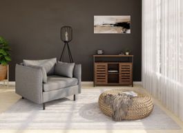 Sideboard Vintage Holz-Look, Top Zustand, 100x80x35cm