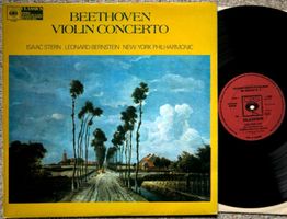 Beethoven Violin Concerto Isaac Stern Bernstein LP GEWASCHEN