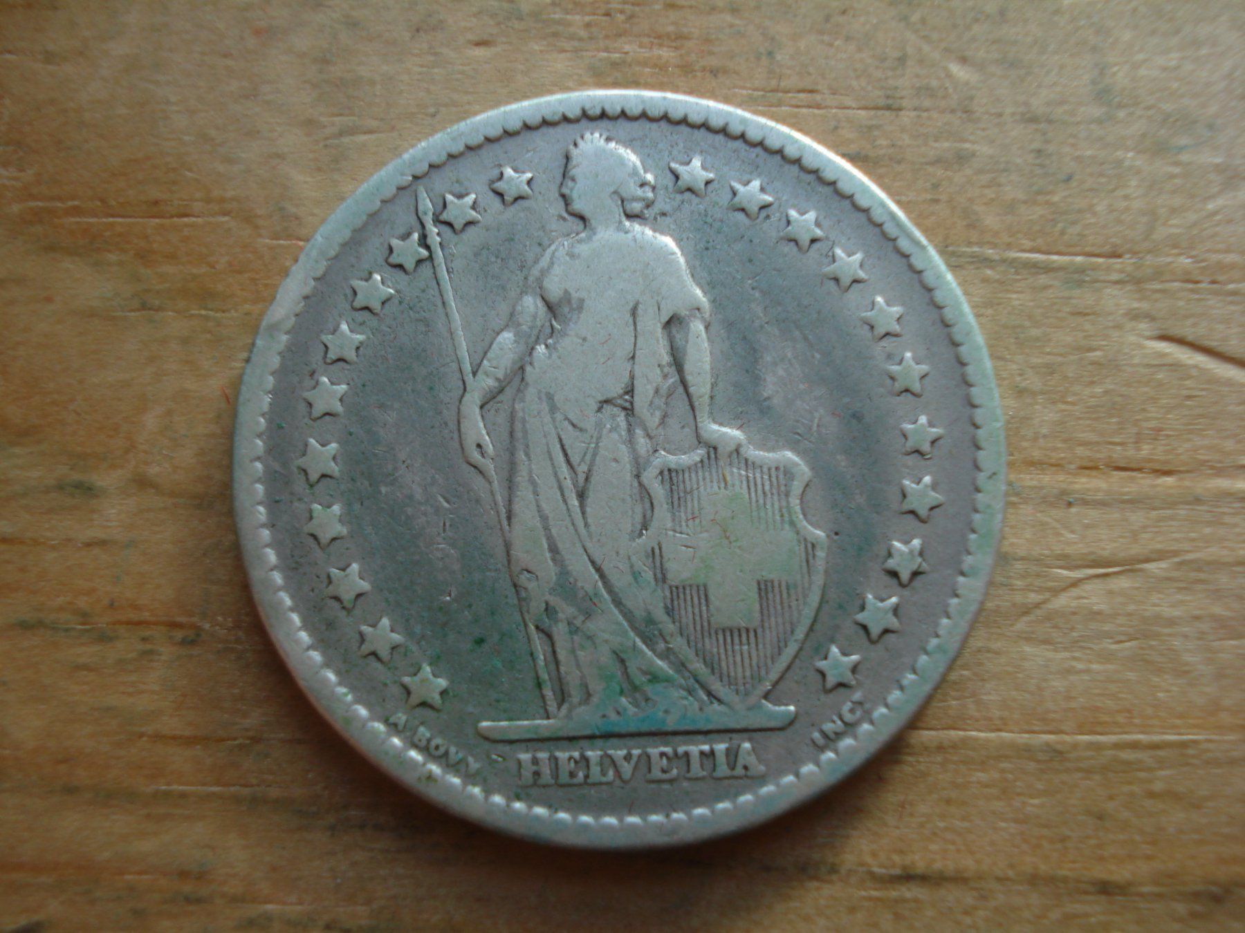 Tutti le monete: (S) 2 Franken 1874 – Usato da Erlach venduto da Net-Coins 1