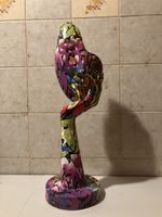 La Tête sur la Main, Sculpture en Resine