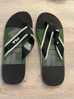 Fila Zehentrenner schwarz Gruen Groesse 44 NEU