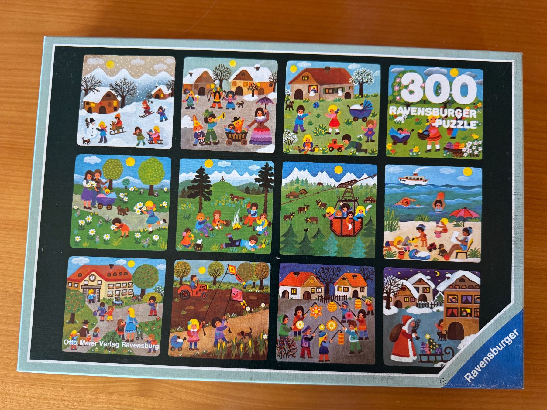 Ravensburger Puzzle: Puzzle 300 Ravensburger Das Kinderjahr – Usato da Rafz venduto da Powacaddy
