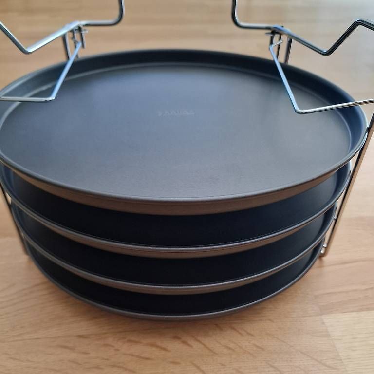 Teglie da forno: Zenker Pizzabäcker-Set 5-teilig – Usato da Zürich venduto da scrbe 1