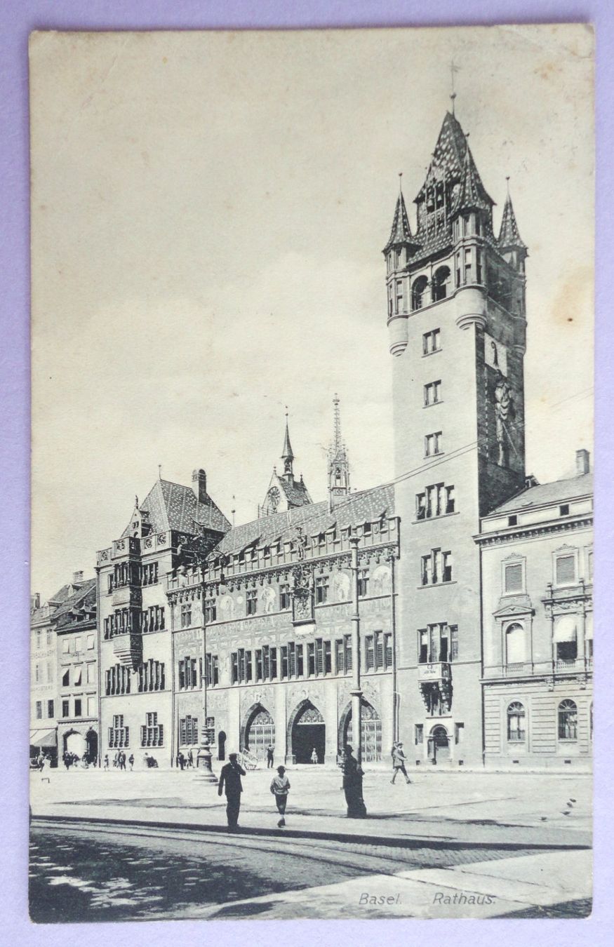 Cartoline postali: Basel - Rathaus – Usato da Fétigny venduto da Billy2miny