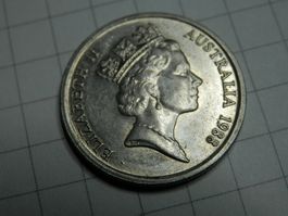 Australien 5 Cent, 1988