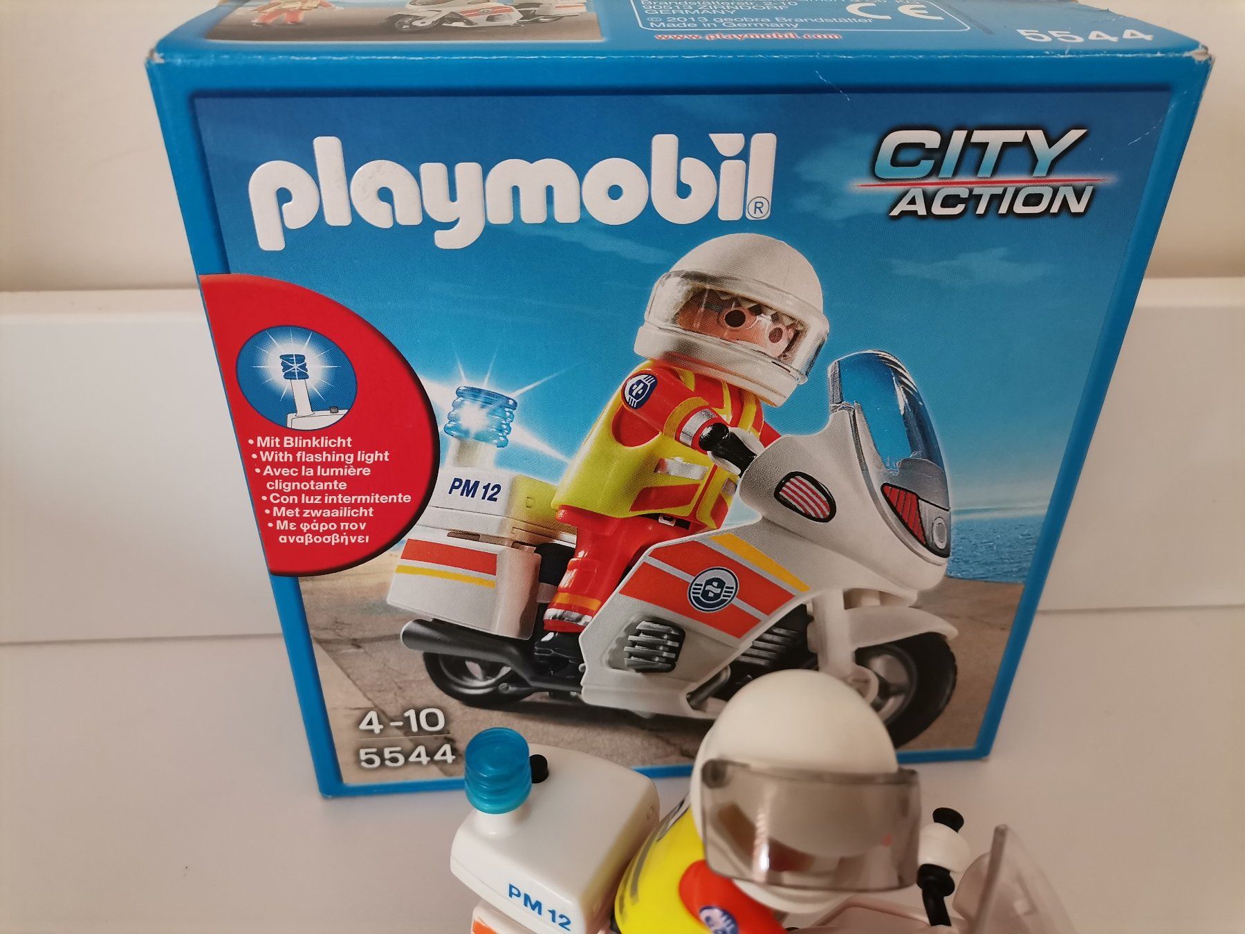 Playmobil Giocattoli: Playmobil Moto Secours référence numéro 5544 – Usato da Onex venduto da Neimad7 3