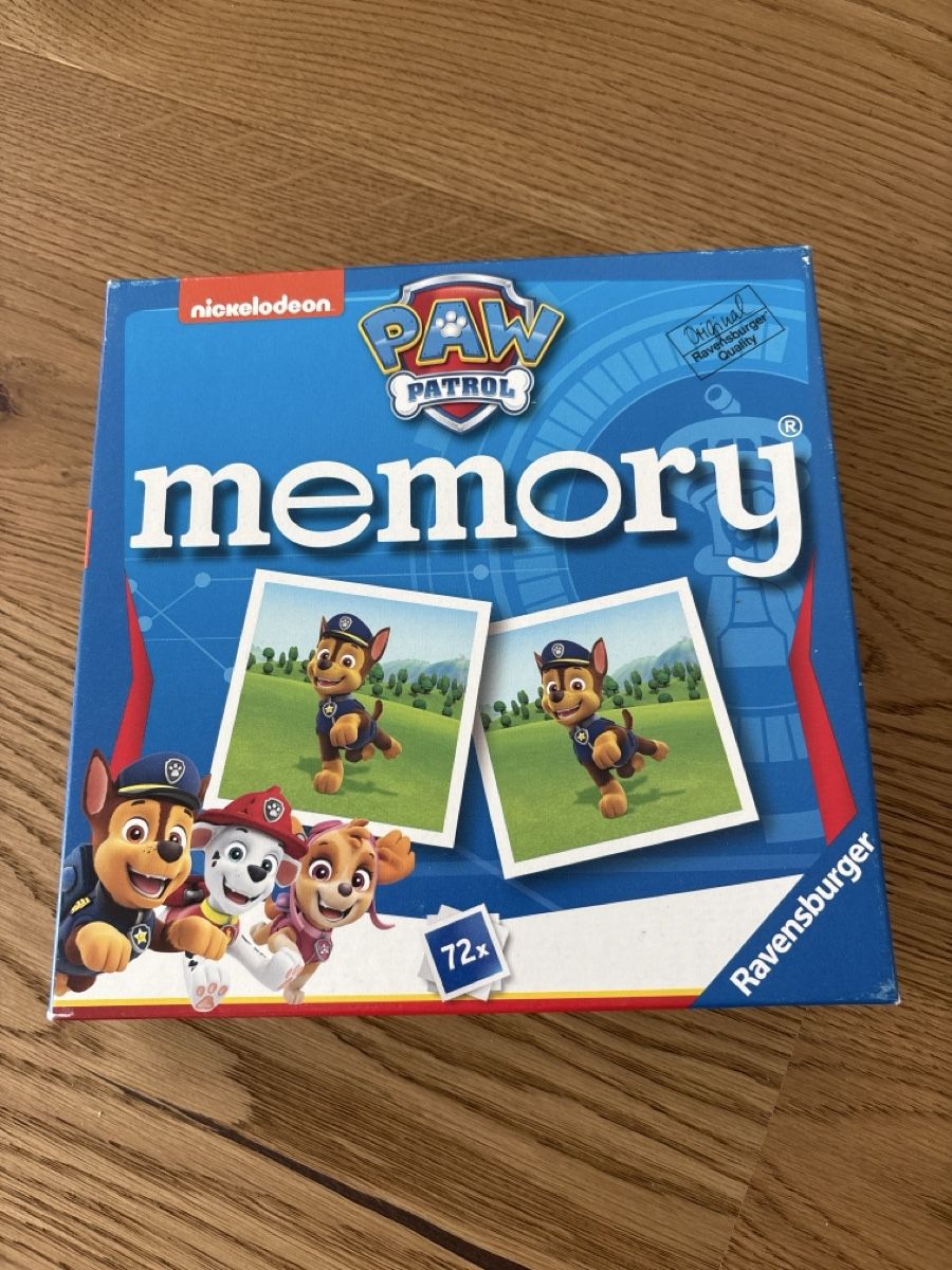 Ravensburger Giochi: Memory Pawpatrol 72Stk – Usato da Unterseen venduto da volvo_850