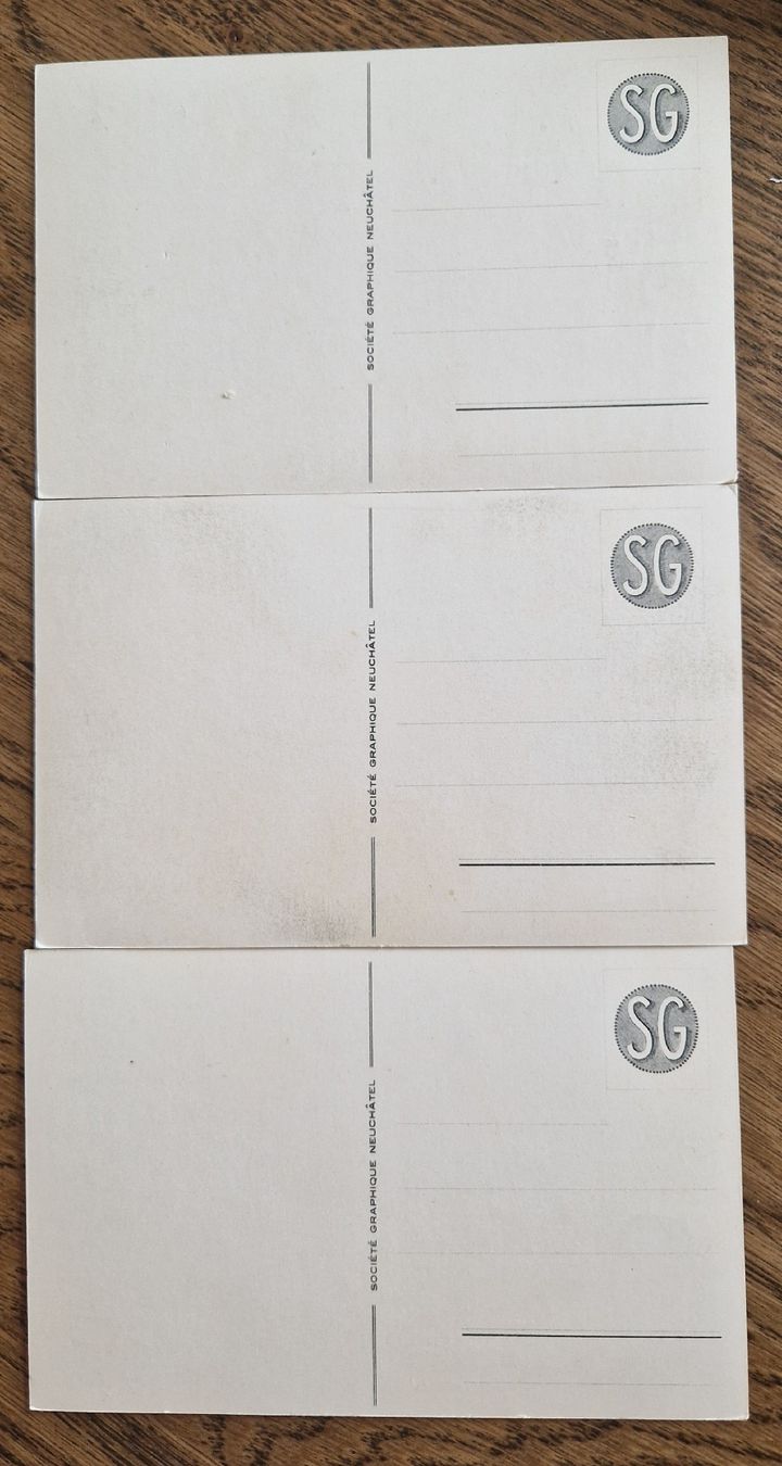 Cartes postales: 3 AK Saas Fee – D'occasion à Ebikon par Donar50 1