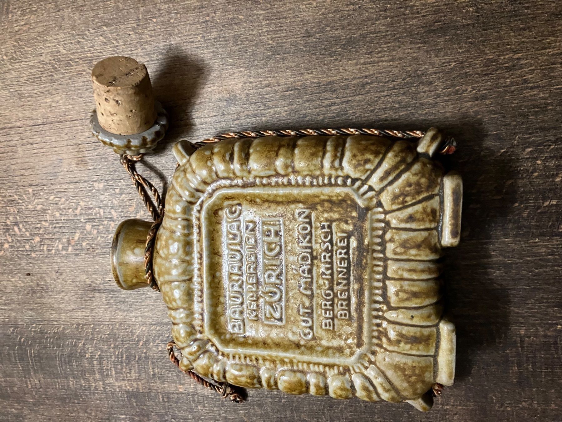 Sonstiges Geschirr & Gläser: Flasche Keramik – Gebraucht aus Zürich von ylluw50 1