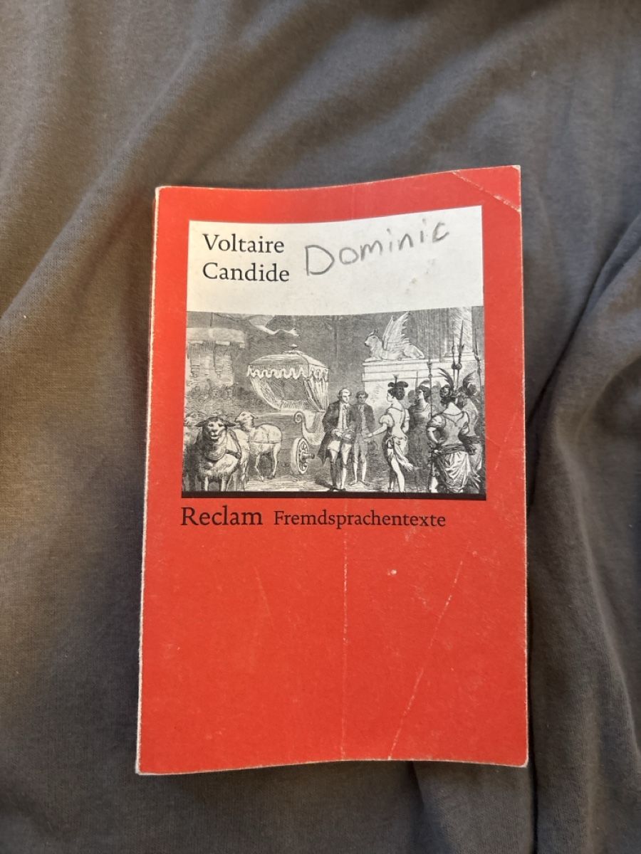 Libri: Voltaire Candide Reclam Fremdsprachenttexte Buch – Usato da Zürich venduto da Dodola