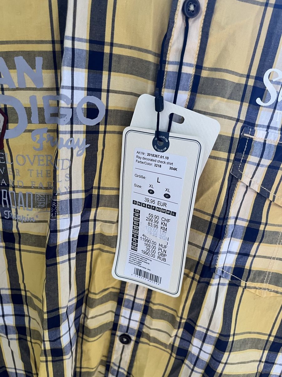 Tom Tailor Chemises: Tom Tailor Hemd Kurzarm – Neuf avec emballage d'origine à Zürich par Shopmystyle 1
