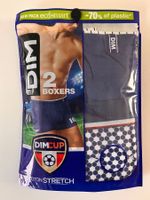 Boxershorts DIM (DIM CUP), Grösse S, 2 Stück in Blau