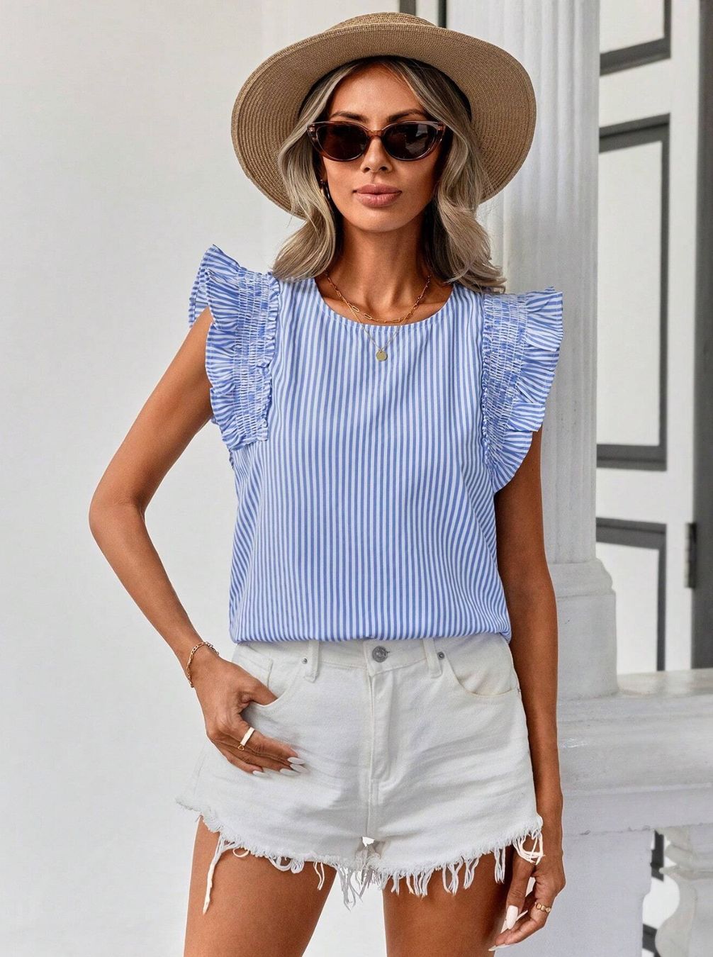 Camicette: NEU schicke Sommerbluse, Grösse S – Nuovo e nell'imballaggio originale da Winterthur venduto da Sunshine143 2
