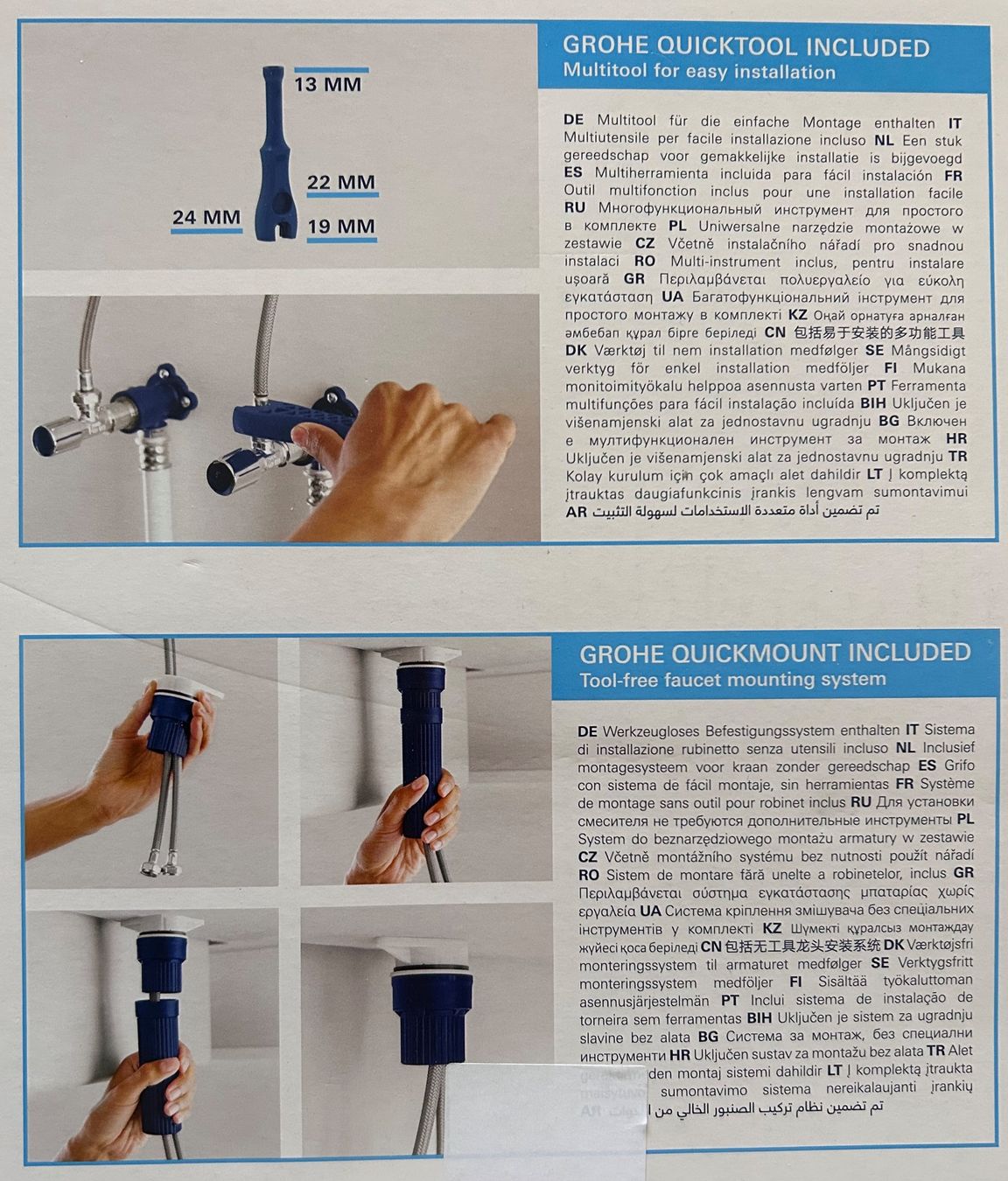Grohe Rubinetteria: Einhand-Spültischbatterie, 1/2" – Nuovo e nell'imballaggio originale da Biglen venduto da pethab 2