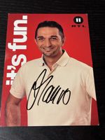 Mauro Corradino Autogrammkarte vom Trödeltrupp, RTL 52