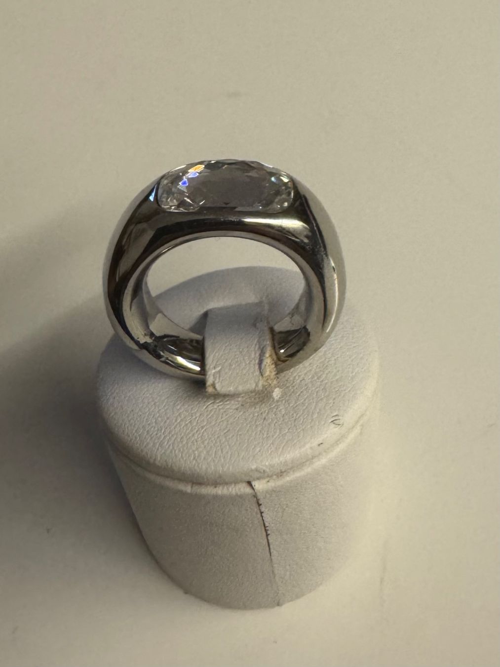Bagues: Edelstahlring mit Swarovski- Kristall – Neuf (Voir description) à Rothenburg par Rias 2