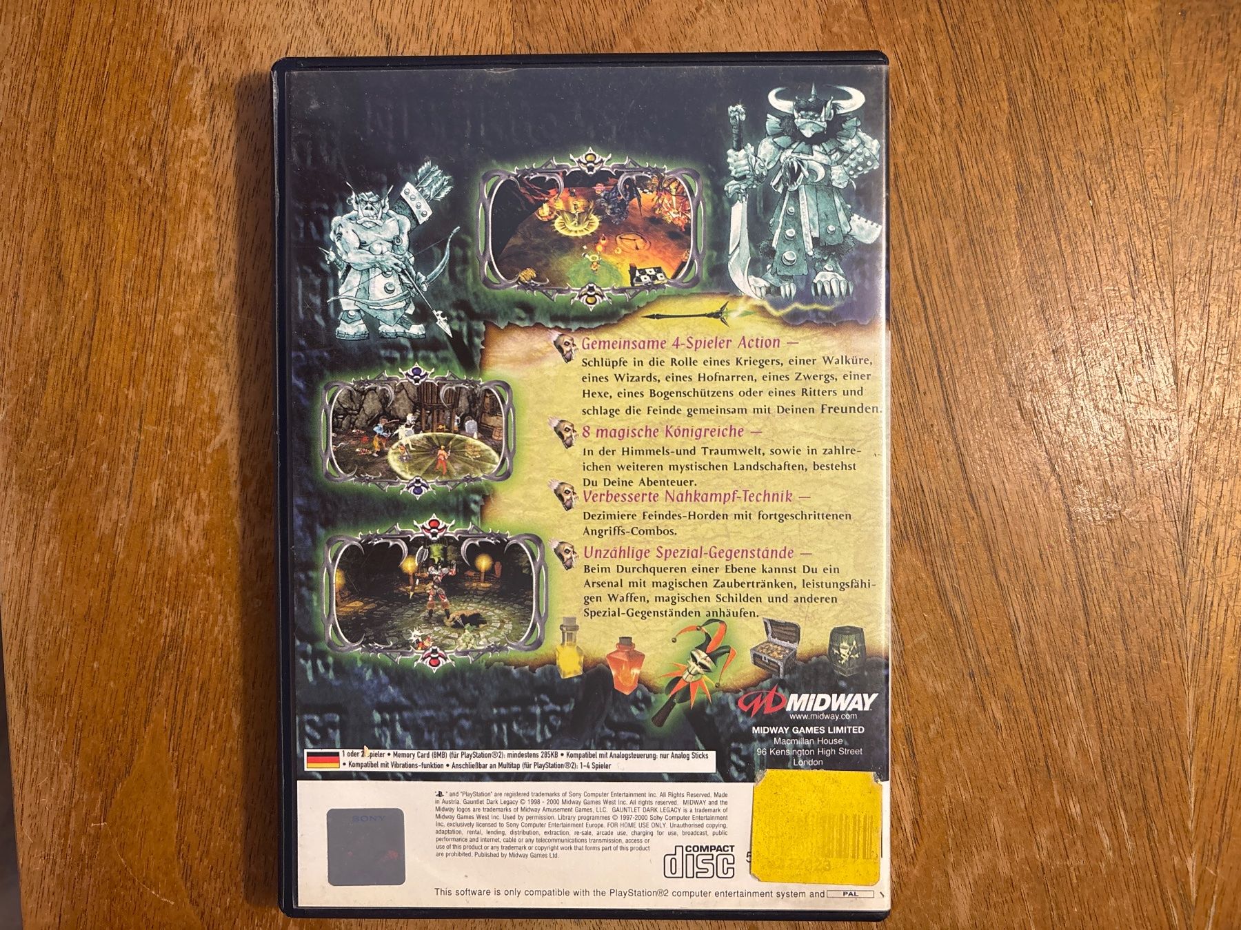 Sony Giochi: GAUNTLET DARK LEGACY - Sony Playstation 2, PS2 – Usato da Zürich venduto da hiddentreasures_zh 1