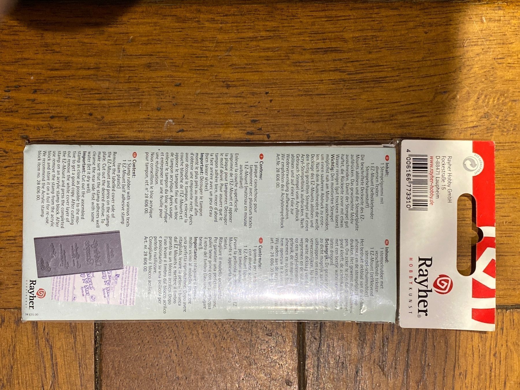 Timbri: tampon stempel einladung – Nuovo e nell'imballaggio originale da Lajoux JU venduto da Briard0 1