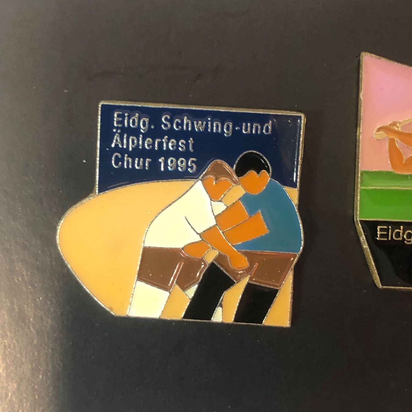 Plaketten & Abzeichen: Pins 6 Stk. ESAF Chur August 1995 – Neu (gemäss Beschreibung) aus Brunnen von Allerwaren 2