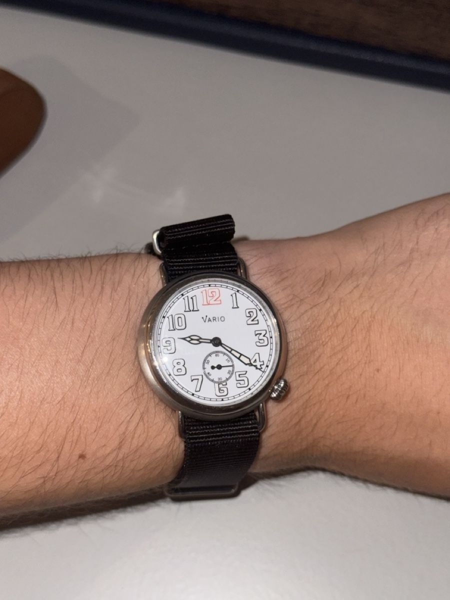 Uhren: Vario 1918 trench Uhr – Gebraucht aus Hersberg von Schweingrubermika