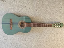 Höfner Akustische Gitarre Model TS1 Türkis blau