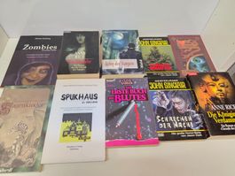 10x Horror & Fantasy Bücher Paket Anne Rice, John Sinclair