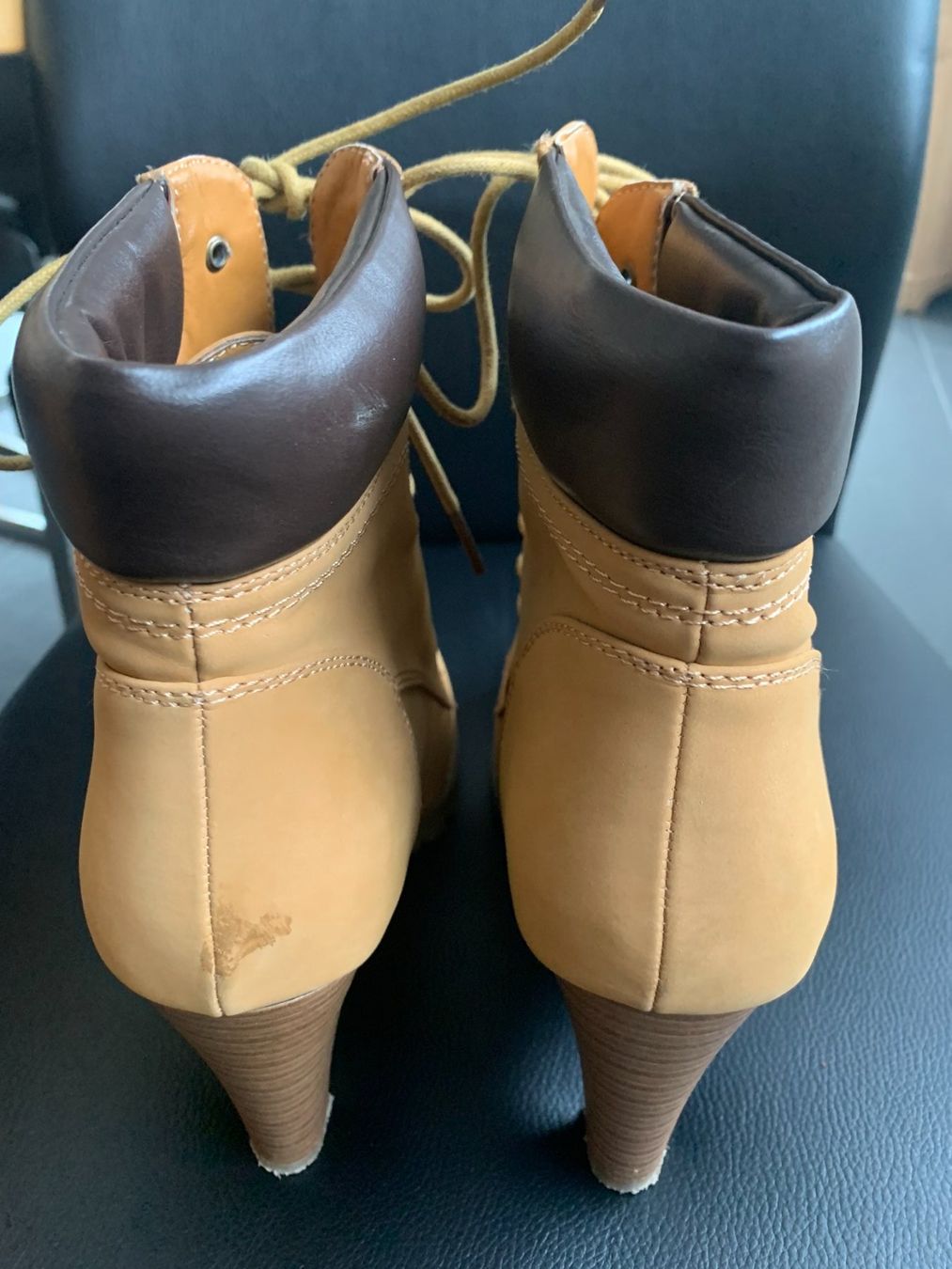 Scarpe da donna: Damen-Stiefeletten camel Gr.41 – Nuovo (secondo la descrizione) da Azmoos venduto da Verwir64 2
