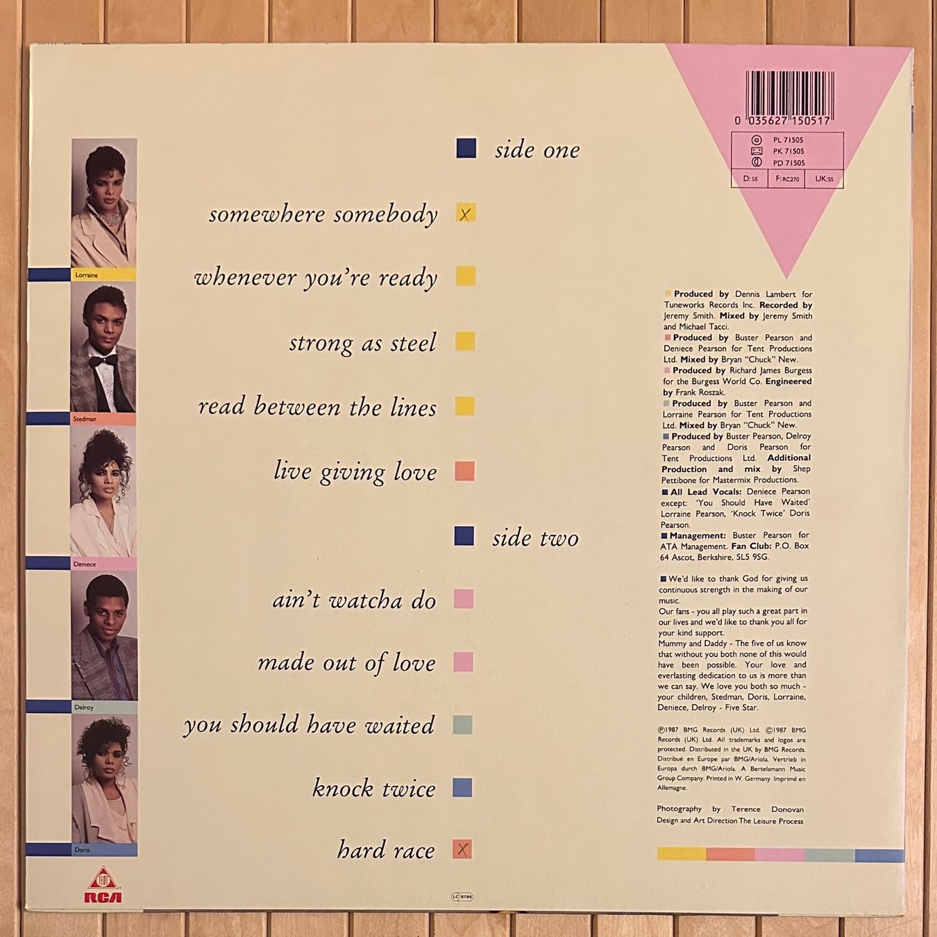 Dischi in vinile: LP - Five Star - Between The Lines – Usato da Breganzona venduto da Onairda75 1