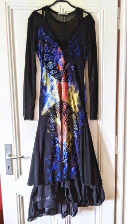 DIDIER PARAKIAN : Robe noire baroque et spectaculaire 36